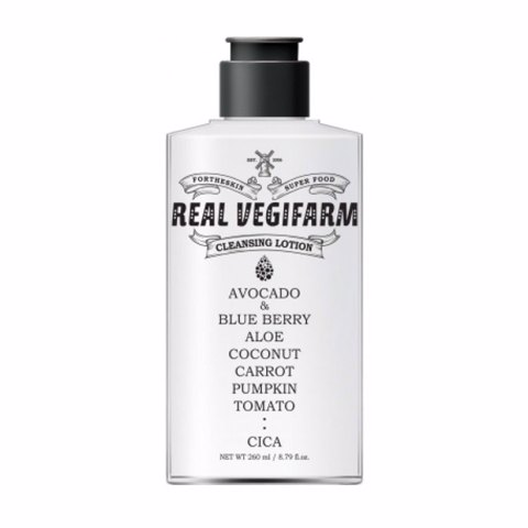 Купить [SALE] FORTHESKIN SUPER FOOD REAL VEGIFARM CLEANSING LOTION (260ml) [EXP 07/2025]