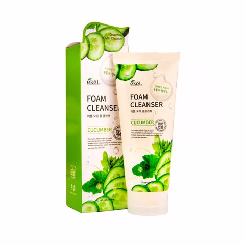 Купить [SALE] EKEL CUCUMBER FOAM CLEANSER (180ml) [EXP 09/2025]