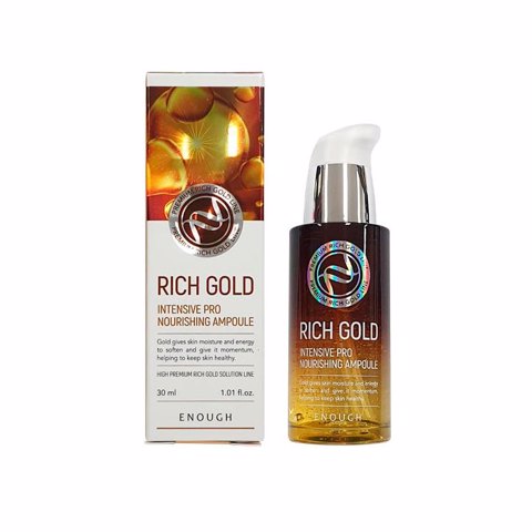 Купить [SALE] ENOUGH RICH GOLD INTENSIVE PRO NOURISHING AMPOULE (30ml) [EXP 10/2025]