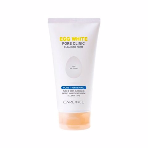 Купить [SALE] CARE:NEL EGG WHITE PORE CLINIC CLEANSING FOAM (150ml) [EXP 08/2025]