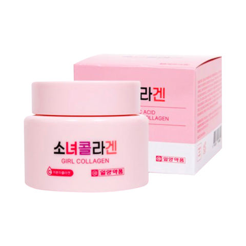 Купить IL-YANG PHARM GIRL COLLAGEN HYALURONIC ACID LOW MOLECULAR COLLAGEN CREAM (90ml)