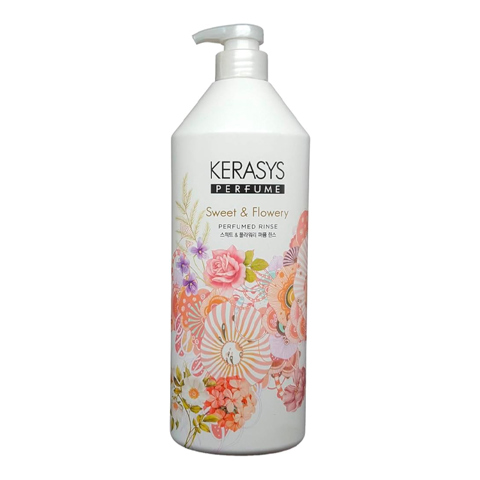 Купить KERASYS PERFUME SWEET & FLOWERY PERFUMED RINSE (1 000ml)