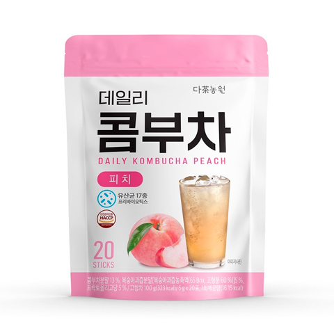 Купить DANONGWON DAILY KOMBUCHA PEACH (5gr * 20ea)