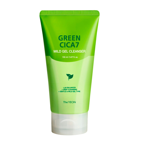 Купить THE YEON GREEN CICA7 MILD GEL CLEANSER (150ml)