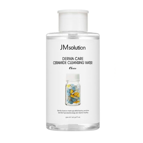 Купить JM SOLUTION DERMA CARE CERAMIDE CLEANSING WATER CLEAR (500ml)