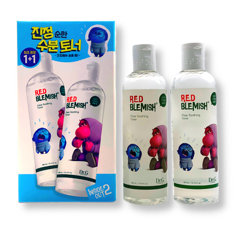 Купить DR.G RED BLEMISH CLEAR SOOTHING TONER (INSIDE OUT 2 EDITION) (300mL * 2ea)