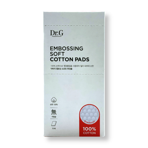 Купить DR.G EMBOSSING SOFT COTTON PADS (70ea)