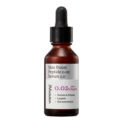 Купить JM SOLUTION SKIN BOOST PEPTIDE 0.02 SERUM 1.0 (30ml)