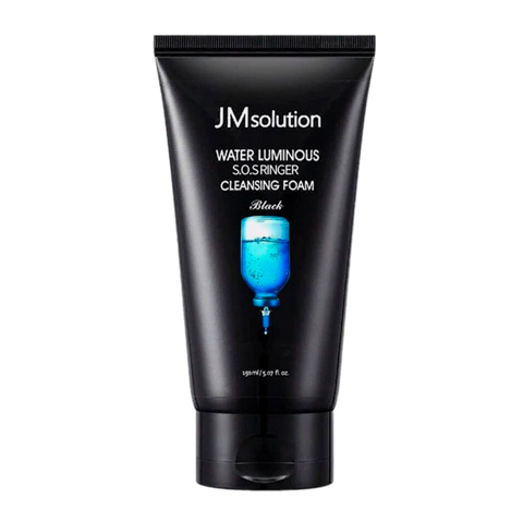 Купить JM SOLUTION WATER LUMINOUS S.O.S RINGER CLEANSING FOAM BLACK (300ml)