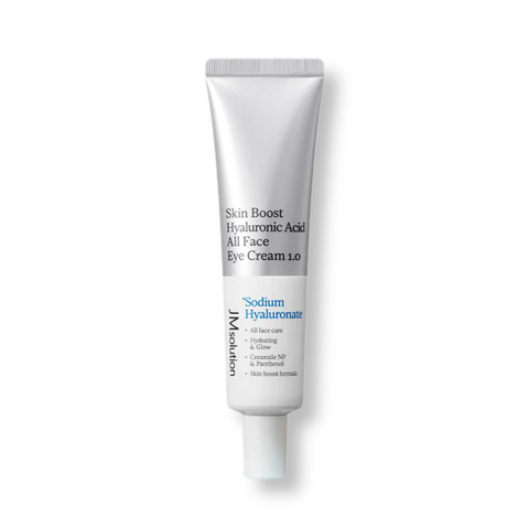 Купить JM SOLUTION SKIN BOOST HYALURONIC ACID ALL FACE EYE CREAM 1.0 (30ml)