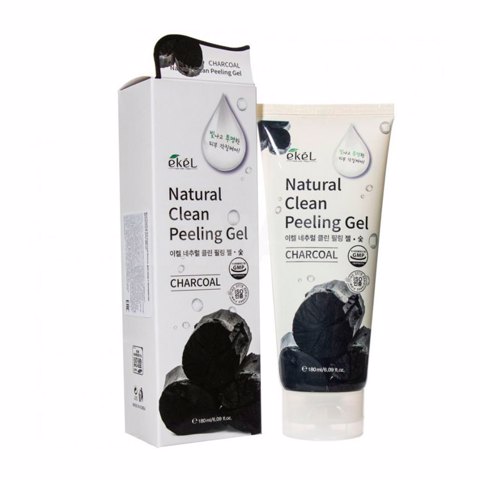 Купить [SALE] EKEL NATURAL CLEAN PEELING GEL CHARCOAL (180ml) [EXP 07/2025]