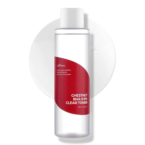 Купить ISNTREE CHESTNUT BHA 0.9% CLEAR TONER (200ml)