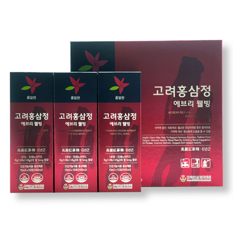 Купить KOREAN RED GINSENG EXTRACT EVERY WELL BEING (10ml * 30ea)