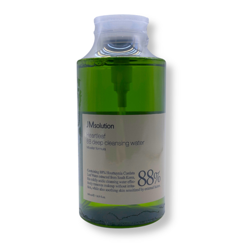 Купить JM SOLUTION HEARTLEAF 88 DEEP CLEANSING WATER (500ml)