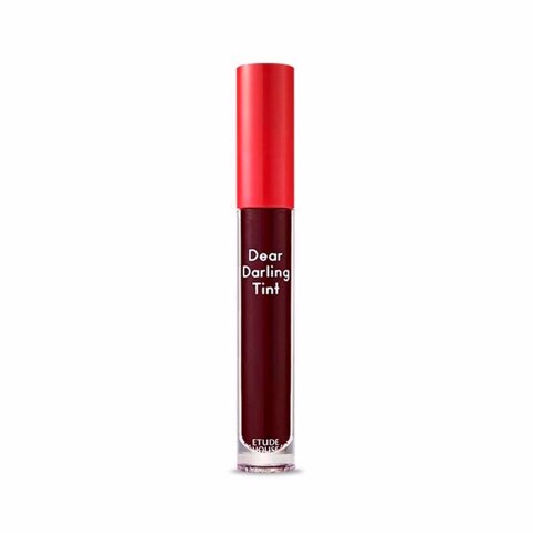 Купить [SALE] ETUDE HOUSE DEAR DARLING WATER GEL TINT  #PK002 PLUM RED (5g) [EXP 11/2025]