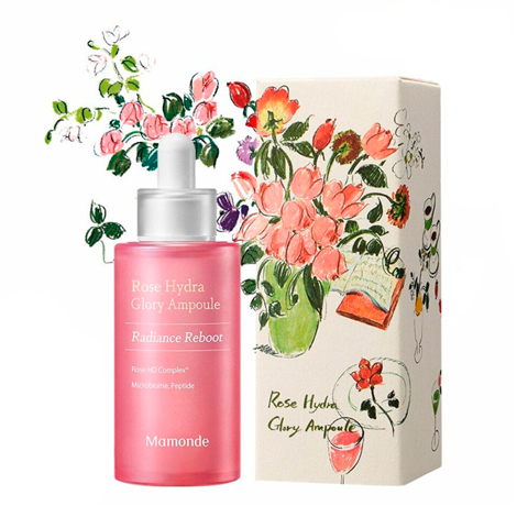 Купить [SALE] MAMONDE ROSE HYDRA GLORY AMPOULE (50ml) [EXP 11/2025]