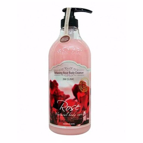 Купить [SALE] 3W CLINIC RELAXING BODY CLEANSER ROSE (1000ml) [EXP 11/2025]