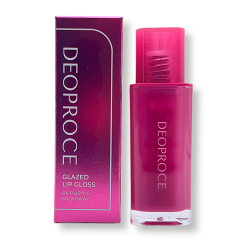 Купить DEOPROCE GLAZED LIP GLOSS #04 PURPLE MILKYWAY (4,5gr)