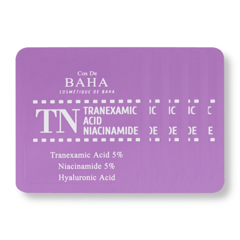 Купить COS DE BAHA TN TRANEXAMIC ACID NIACINAMIDE SERUM SAMPLE (1.5ml * 5ea)