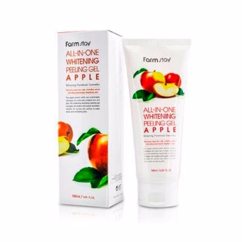 Купить [SALE] FARM STAY ALL IN ONE REFRESH PEELING GEL  APPLE (180ml) [EXP 11/2025]