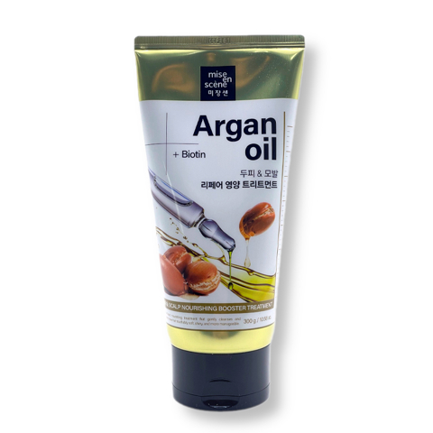 Купить MISE EN SCENE ARGAN OIL HAIR & SCALP NOURISHING BOOSTER TREATMENT (300gr)