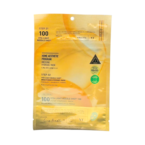 Купить VT VITA-LIGHT REEDLE SHOT 100 2STEP HYDROGEL MASK (33gr)