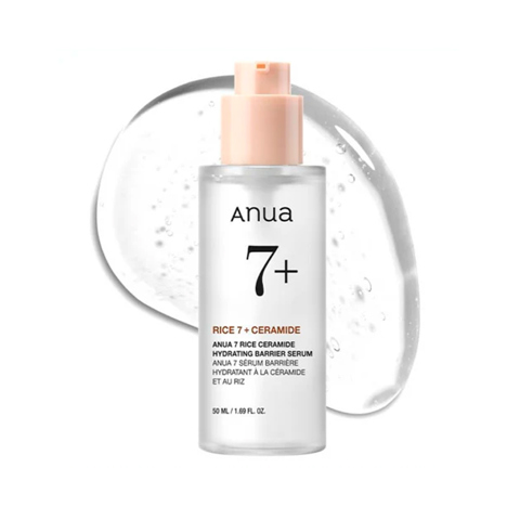 Купить ANUA RICE 7 CERAMIDE HYDRATING BARRIER SERUM (50ml)