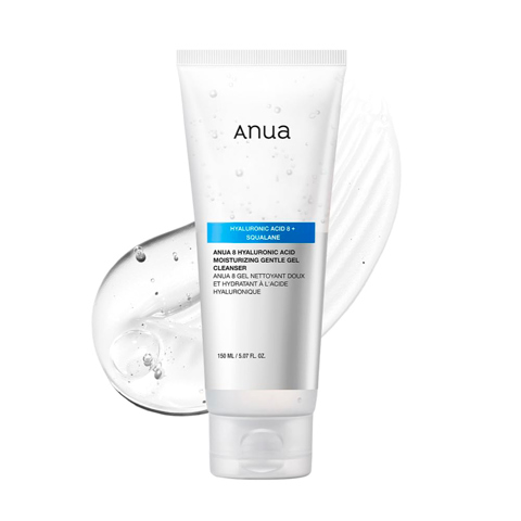 Купить ANUA 8 HYALURONIC ACID MOISTURIZING GENTLE GEL CLEANSER (150ml)