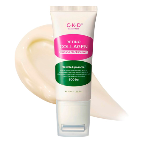 Купить CKD RETINO COLLAGEN SMALL MOLECULE 300 GUASHA NECK CREAM (50ml)