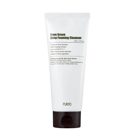 Купить [SALE] PURITO FROM GREEN DEEP FOAMING CLEANSER (150ml) [EXP 01/2026]