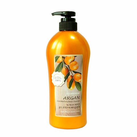 Купить [SALE] CONFUME WELCOS ECOENNEA ARGAN GOLD MOISTURE BODY CLEANSER (730ml) [EXP 12/2025]