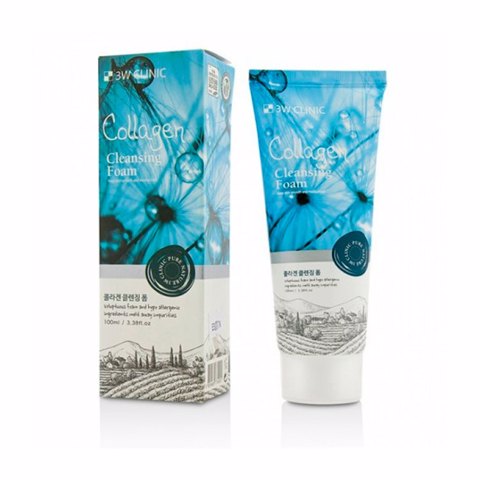 Купить 3W CLINIC COLLAGEN CLEANSING FOAM (100ml)