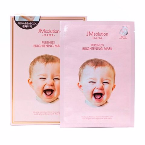 Купить JM SOLUTION MAMA PURENESS BRIGHTENING MASK (30ml*10ea)